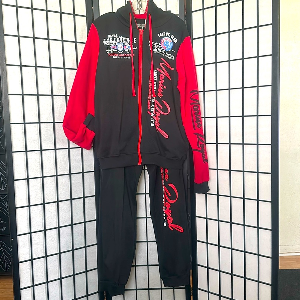 2 Piece Hooded  Sweatsuit